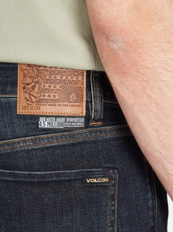 Volcom Vorta Denim Dirty Vintage Indigo