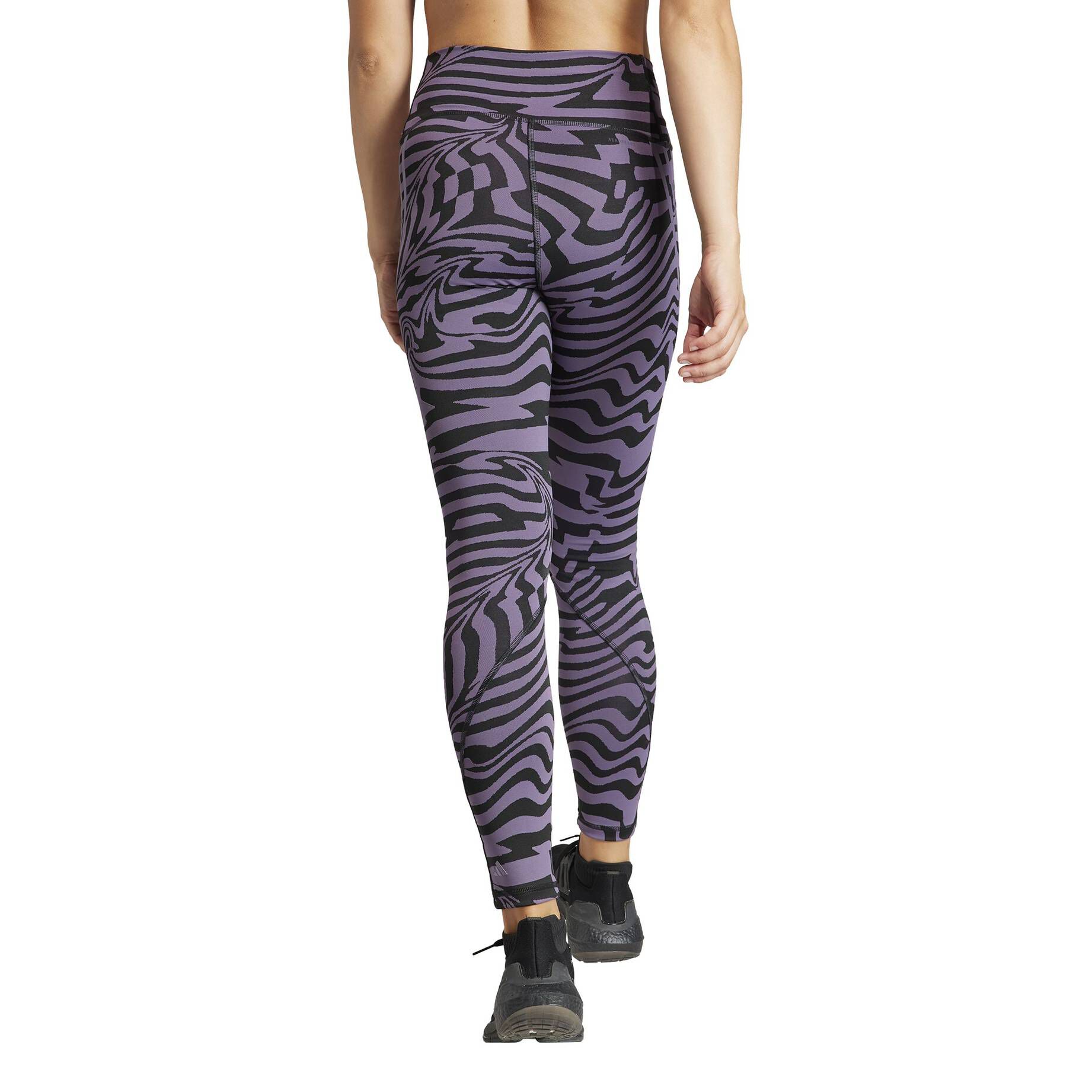 adidas Performance| Damen Trainingstights OPTIME TRAINICONS JACQUARD
