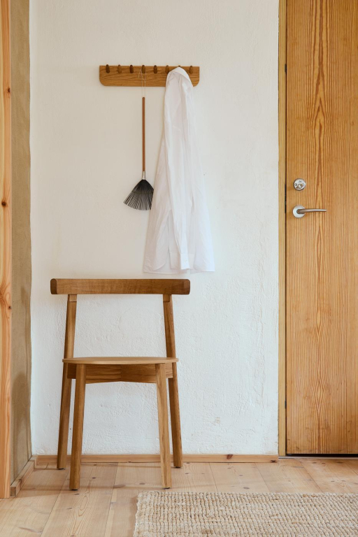 Form&Refine Lunar stoel wit gepigmenteerd eiken