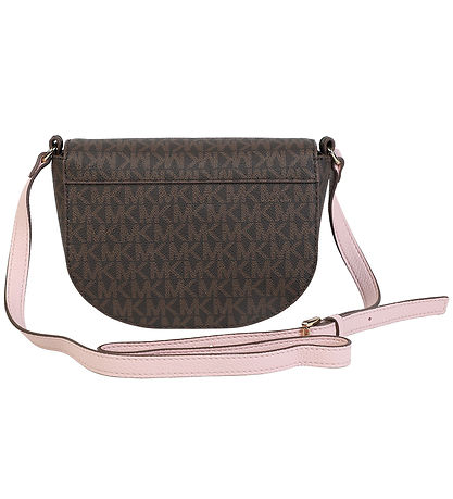 Michael Kors Skuldertaske - Brun m. Logoer