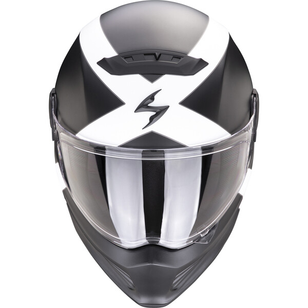 Scorpion - Casque Covert FX Gallus Noir Mat / Blanc