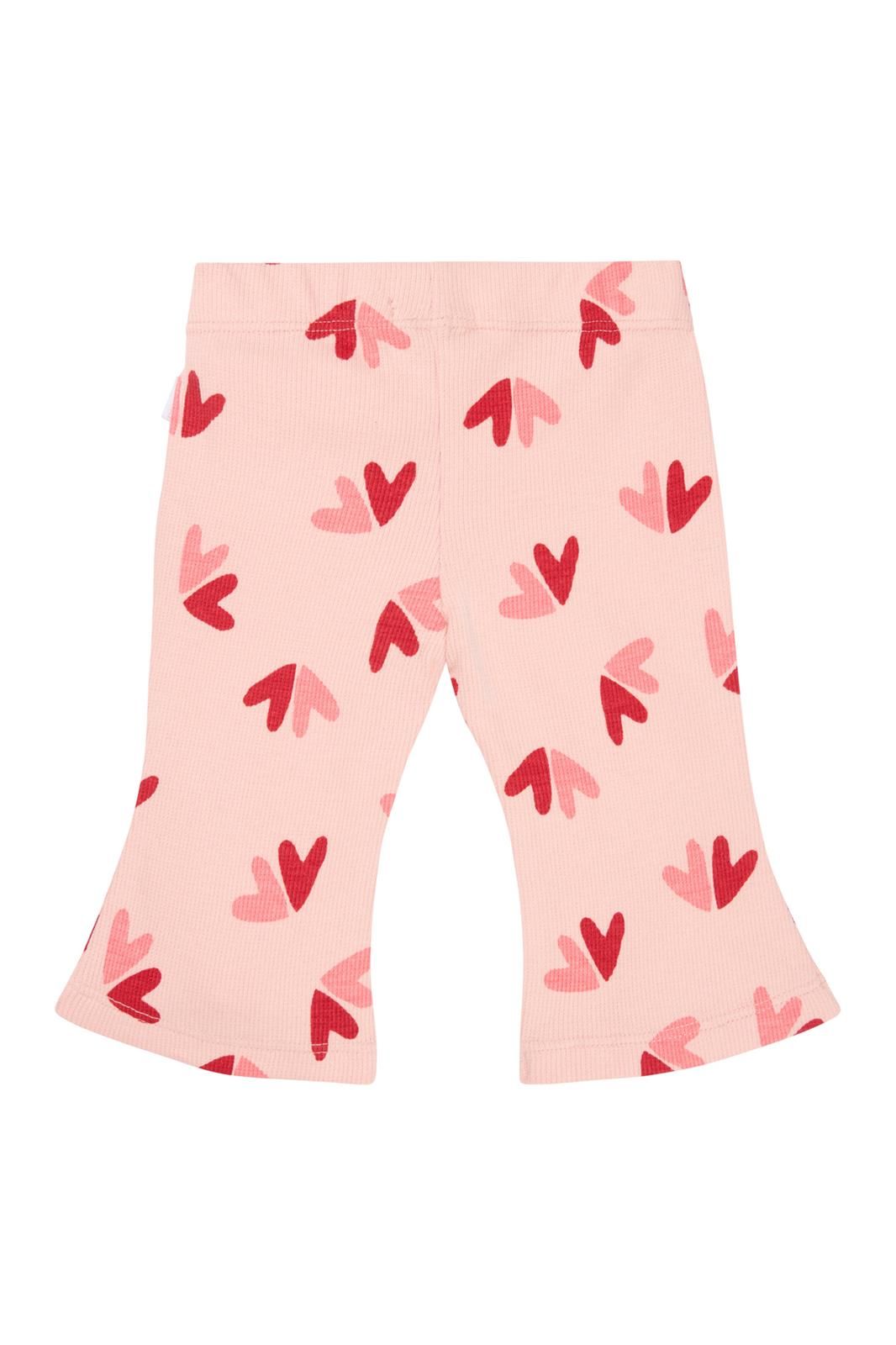 Noppies Baby Legging Maltby - Hearts pattern Pink