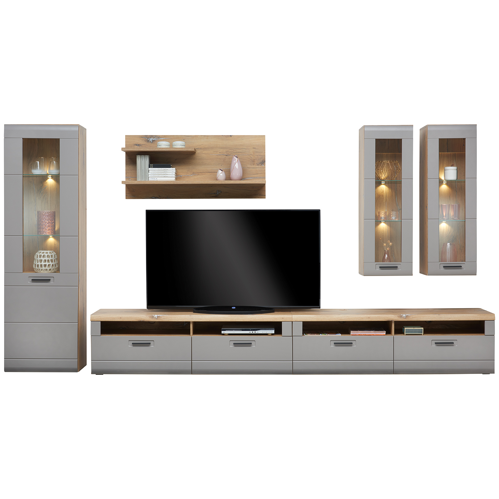 Luca Bessoni Wandpaneel AURIS - Flagstaff Eiche - 120 cm