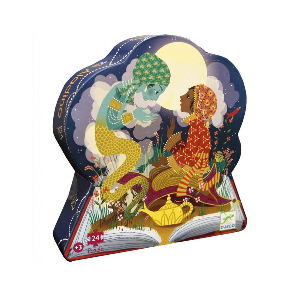 Puzzle Silhouette - 24 Pièces - Aladin