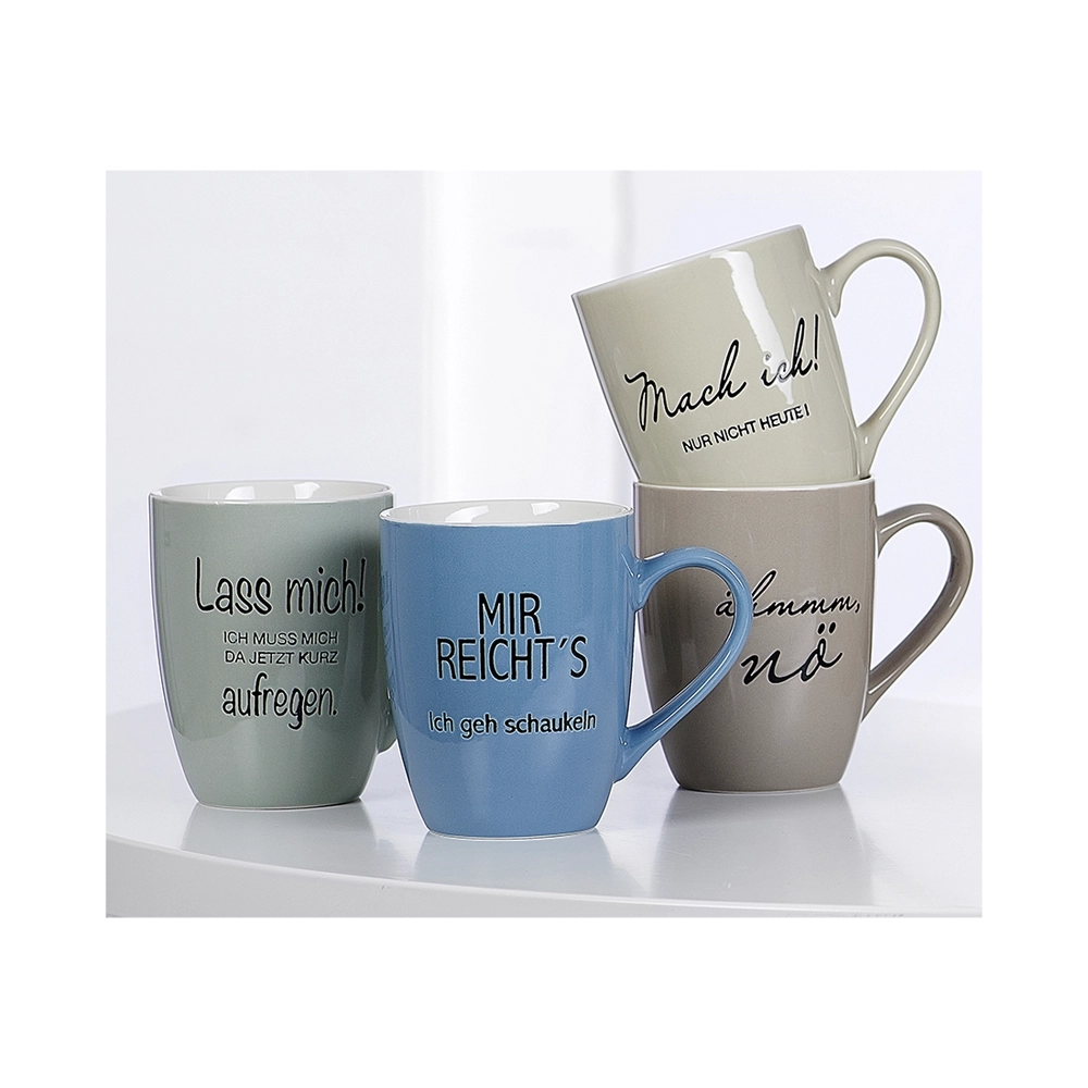 Ritzenhoff & Breker 4-teiliges Svart Kaffeebecher-Set