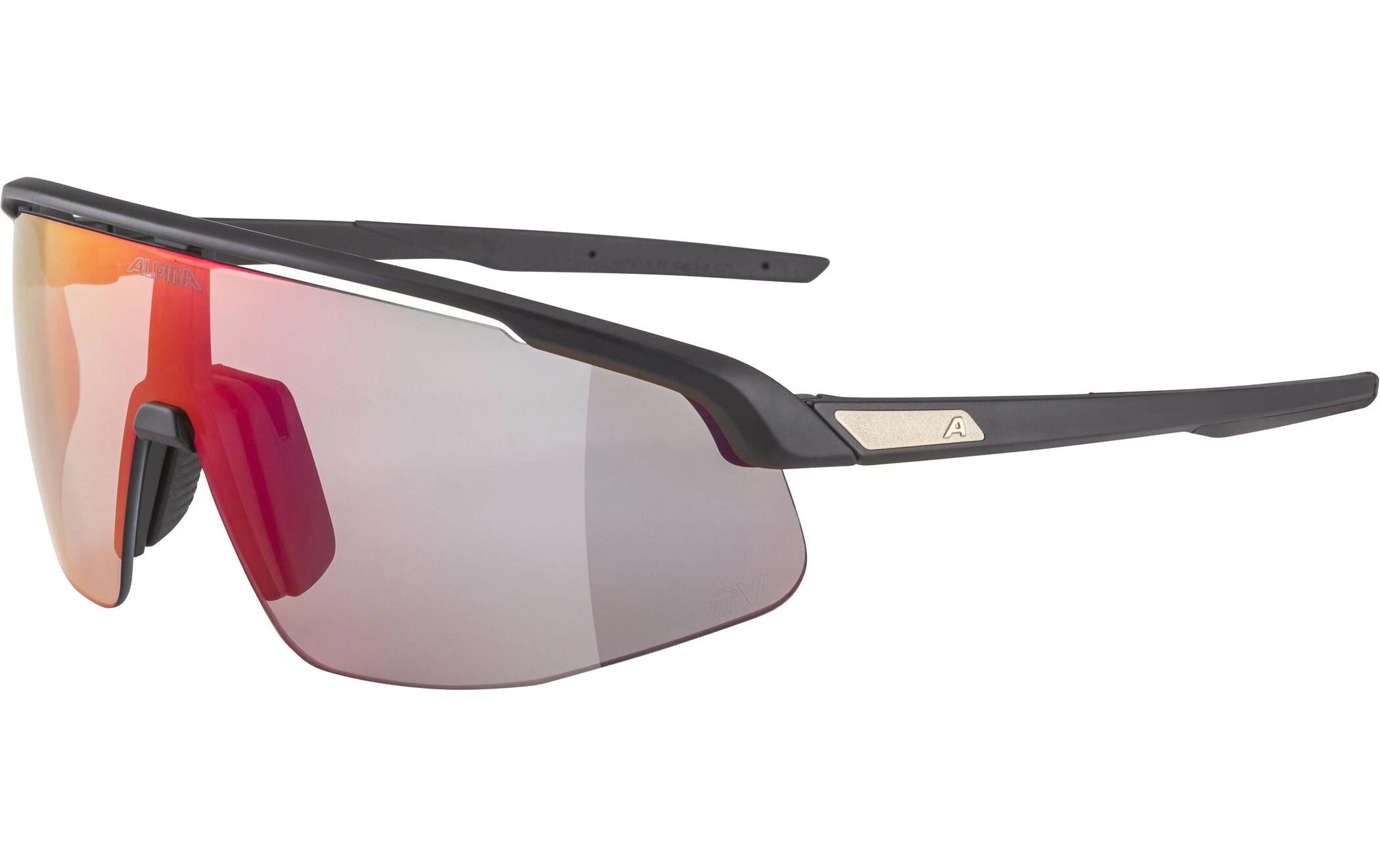 Sportbrille Turbo Pro QV - Schwarz matt<br>Velobrille Cat. 1-3