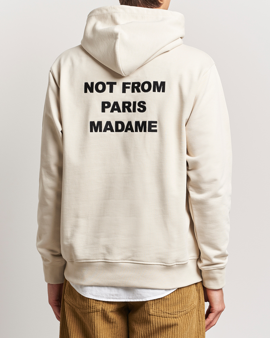 Drôle de Monsieur Slogan Hoodie Mastic