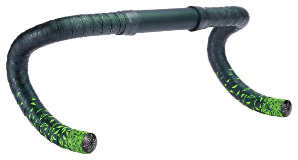 Ruban de Cintre Supacaz Super Sticky Kush Star Fade Neon Jaune avec Bouchons