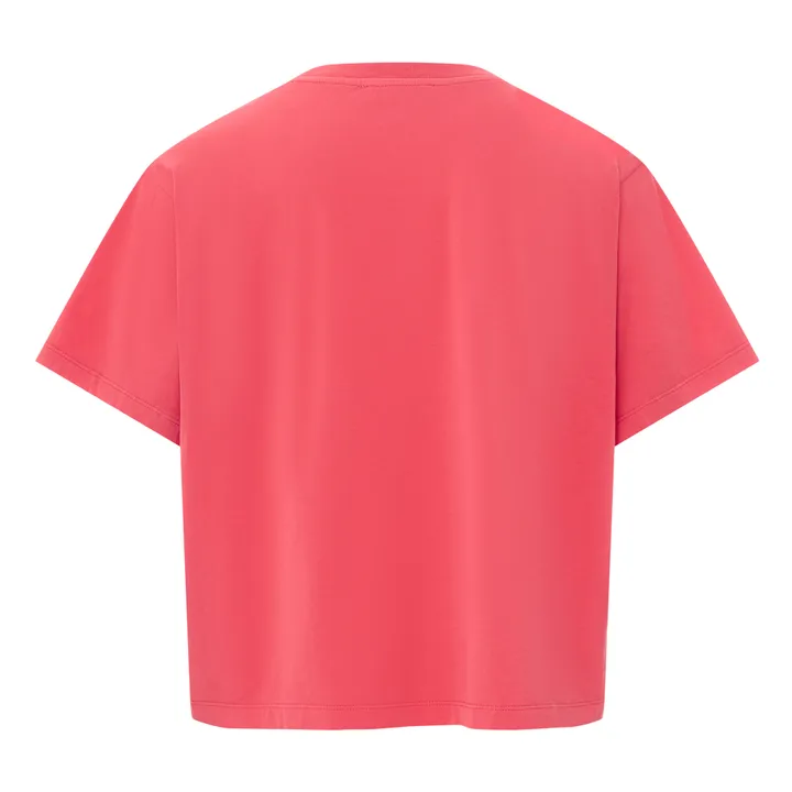 SMALLABLE BASICS T-Shirt Boxy Femme Coton Bio | Corail