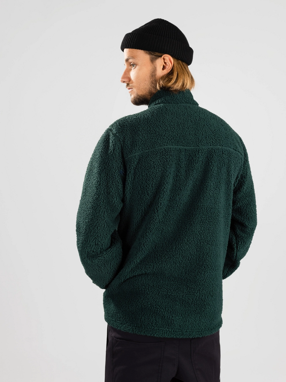 Oakley Mountain Fire Sherpa Zip Hoodie hunter green (helmet)