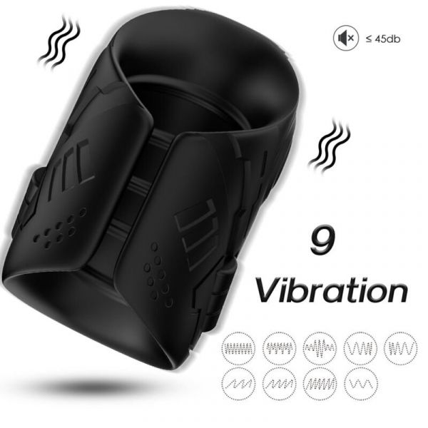 Armony Masturbador e Vibrador Preto