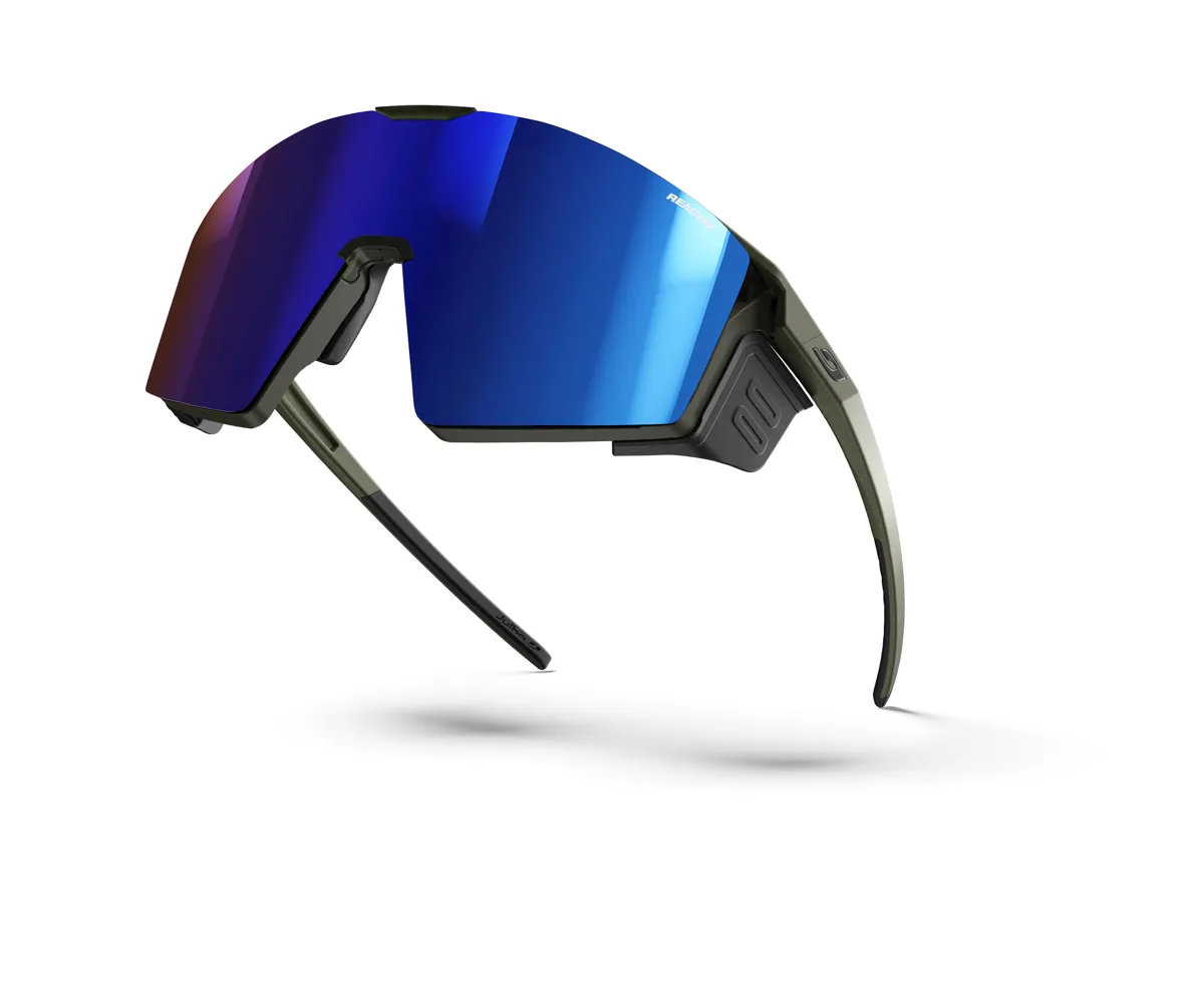 Julbo Edge Cover Army Green/black Reactiv 2-4 Blue Flash