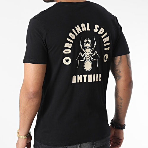 Tee Shirt Original Spirit Noir Beige
