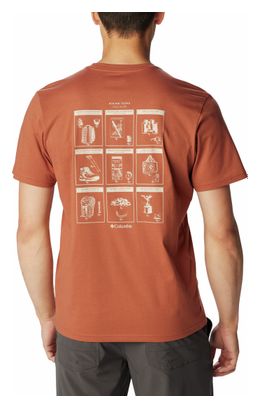 T-Shirt Columbia Rapid Ridge II Orange
