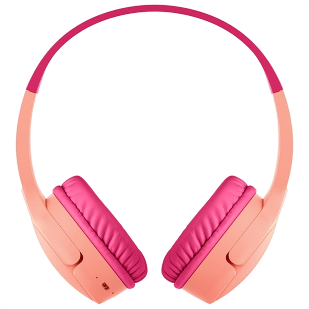 SOUNDFORM Mini Wireless On-Ear Headphones Pink