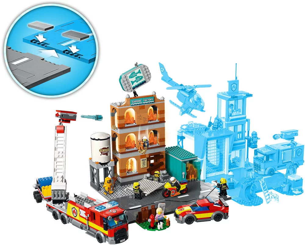 LEGO®CITY 60321 -LA BRIGADE DES POMPIERS