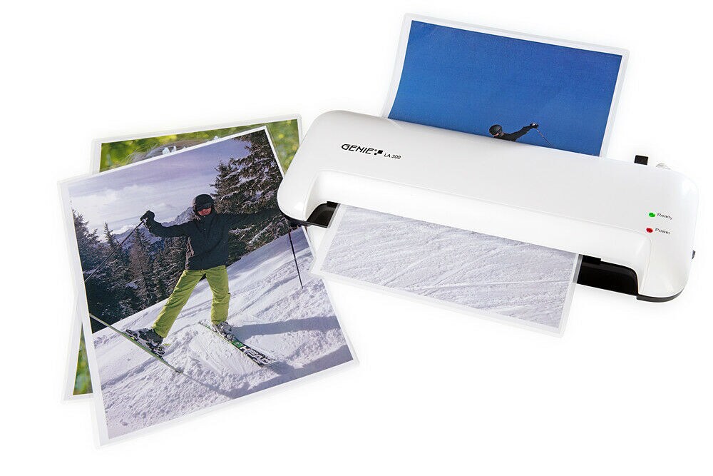GENIE LA300 A3 Laminiergerät+Laminierfolien Laminator Laminierer Laminiertaschen