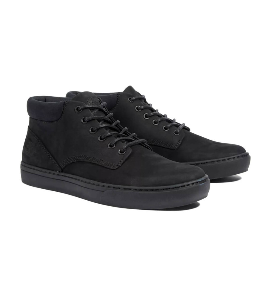 Sapatos Timberland Adventure 2.0 Cupsole Chukka em couro, pretos
