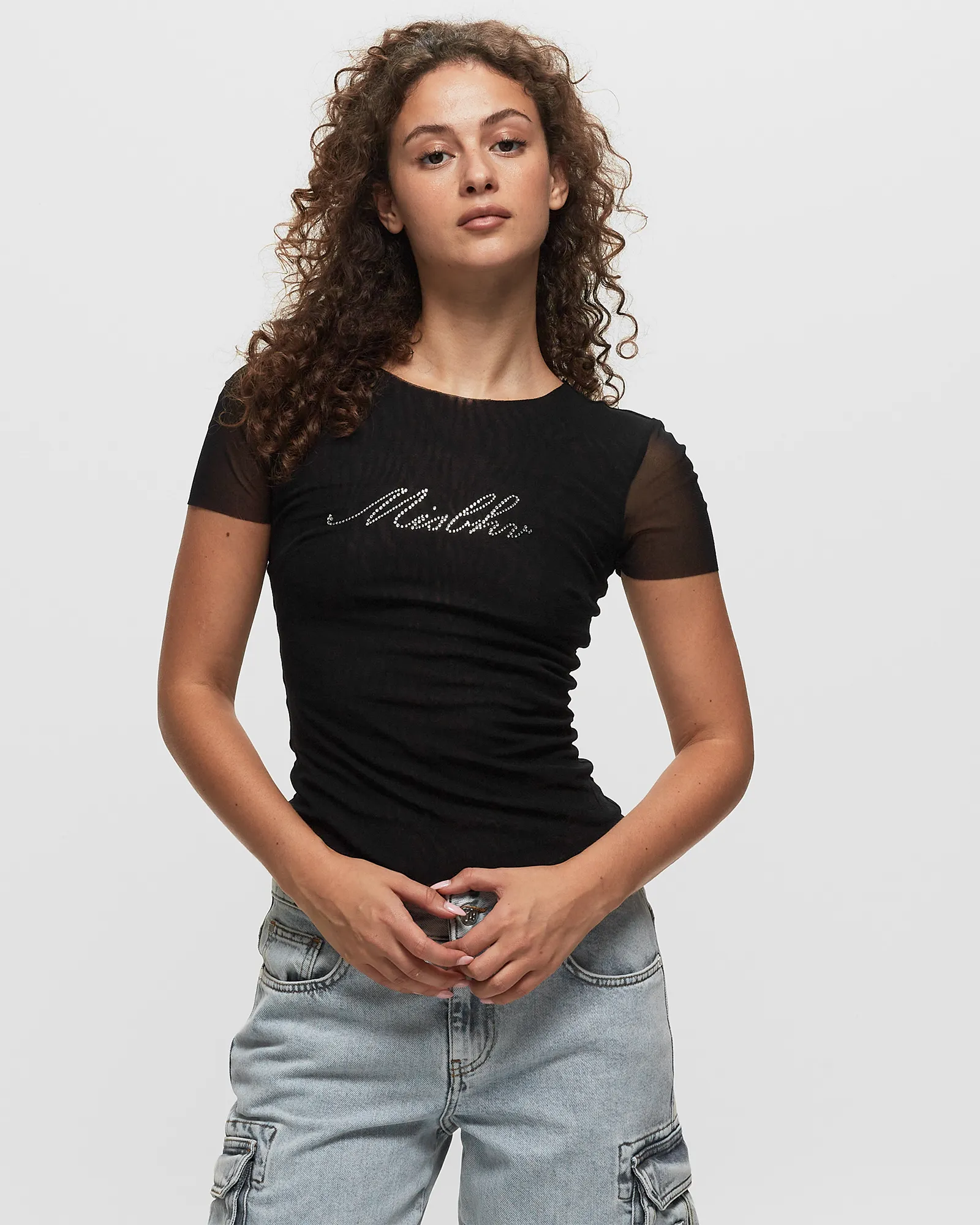 MISBHV MISBHV CRYSTAL BABY TEE