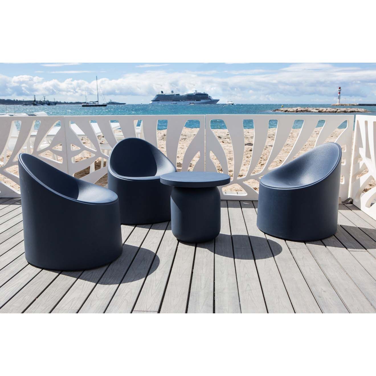 Serralunga Séparateur kentia design par lineeverdi blanc - 5x90x150 cm