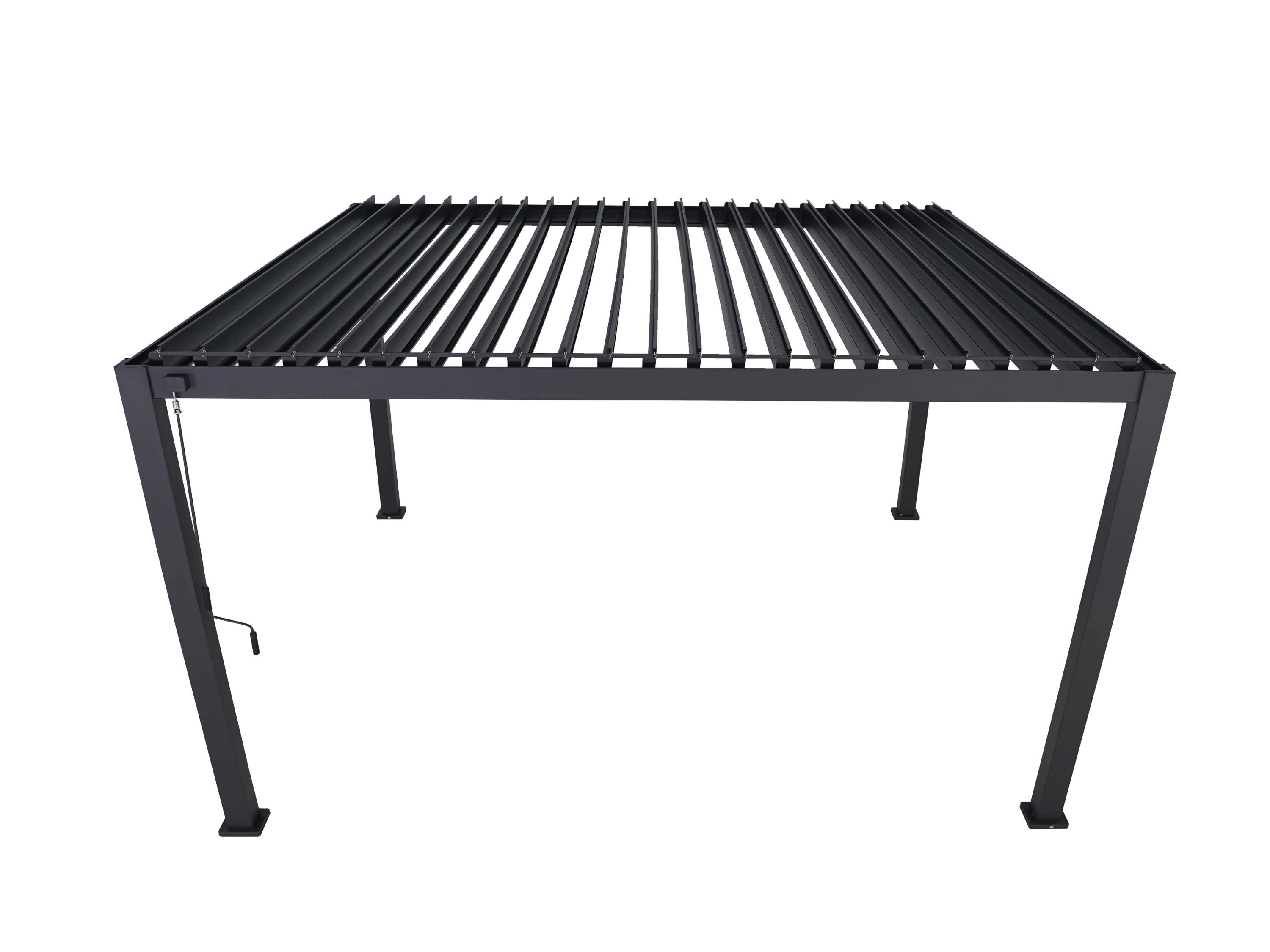 Mirador Deluxe 360 x 400 cm overkapping - antraciet