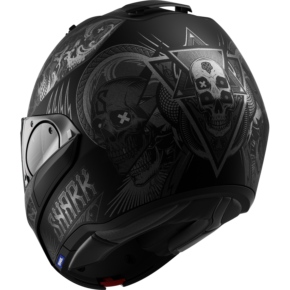 Shark - Casque Evo-ES K-Rozen Noir Mat / Argent