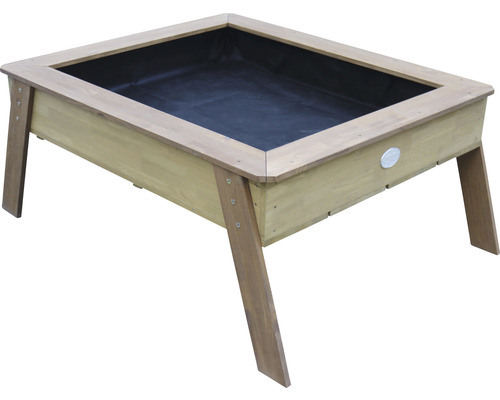 Zandtafel en verhoogd bed axi Linda hout bruin