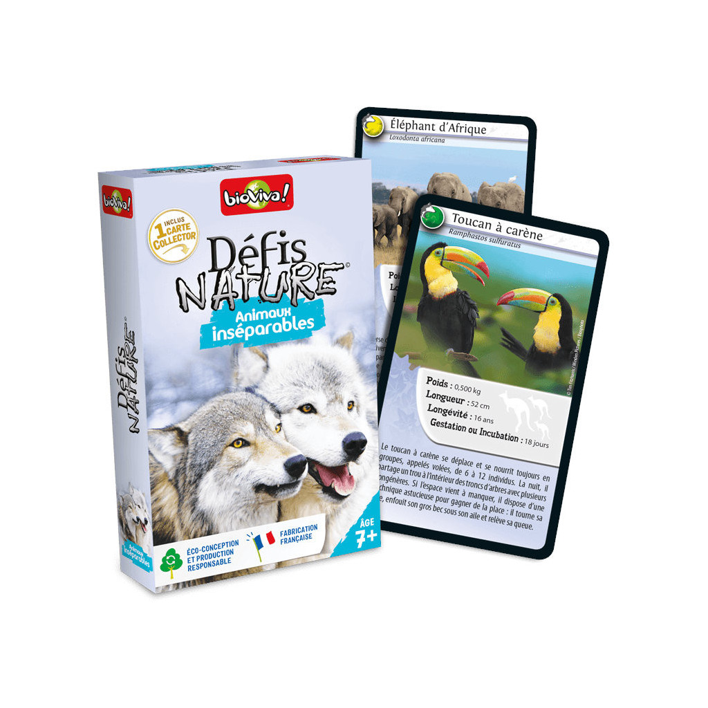 Défis Nature : Animaux Inséparables