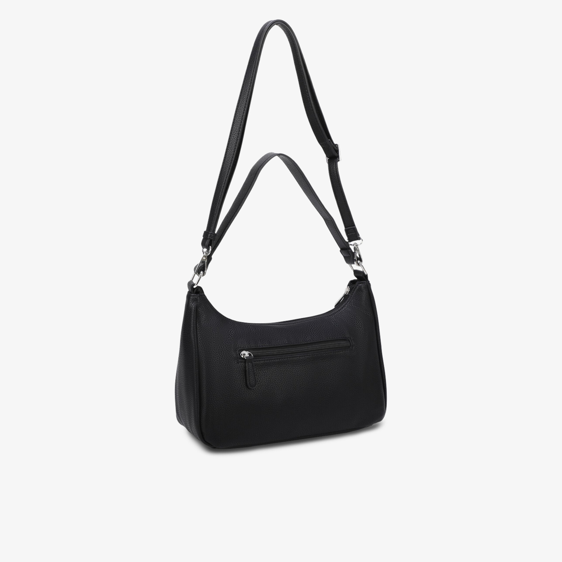 L.CREDI Damen Handtasche schwarz