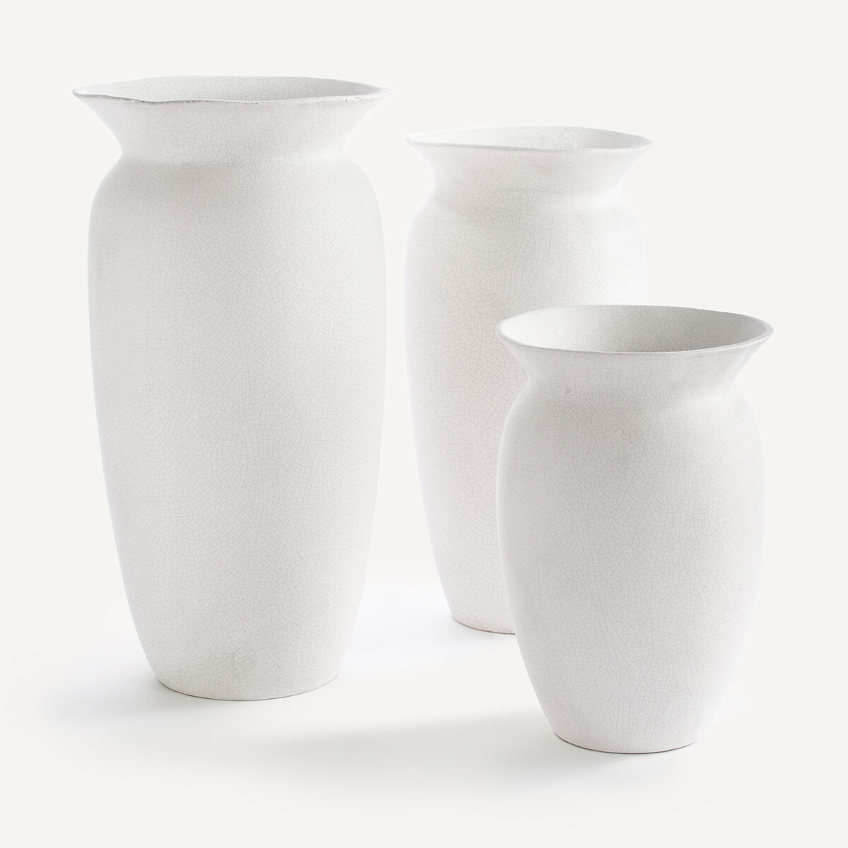 AM.PM<br>Vaso em barro rachado, 46 cm de altura, Hedi