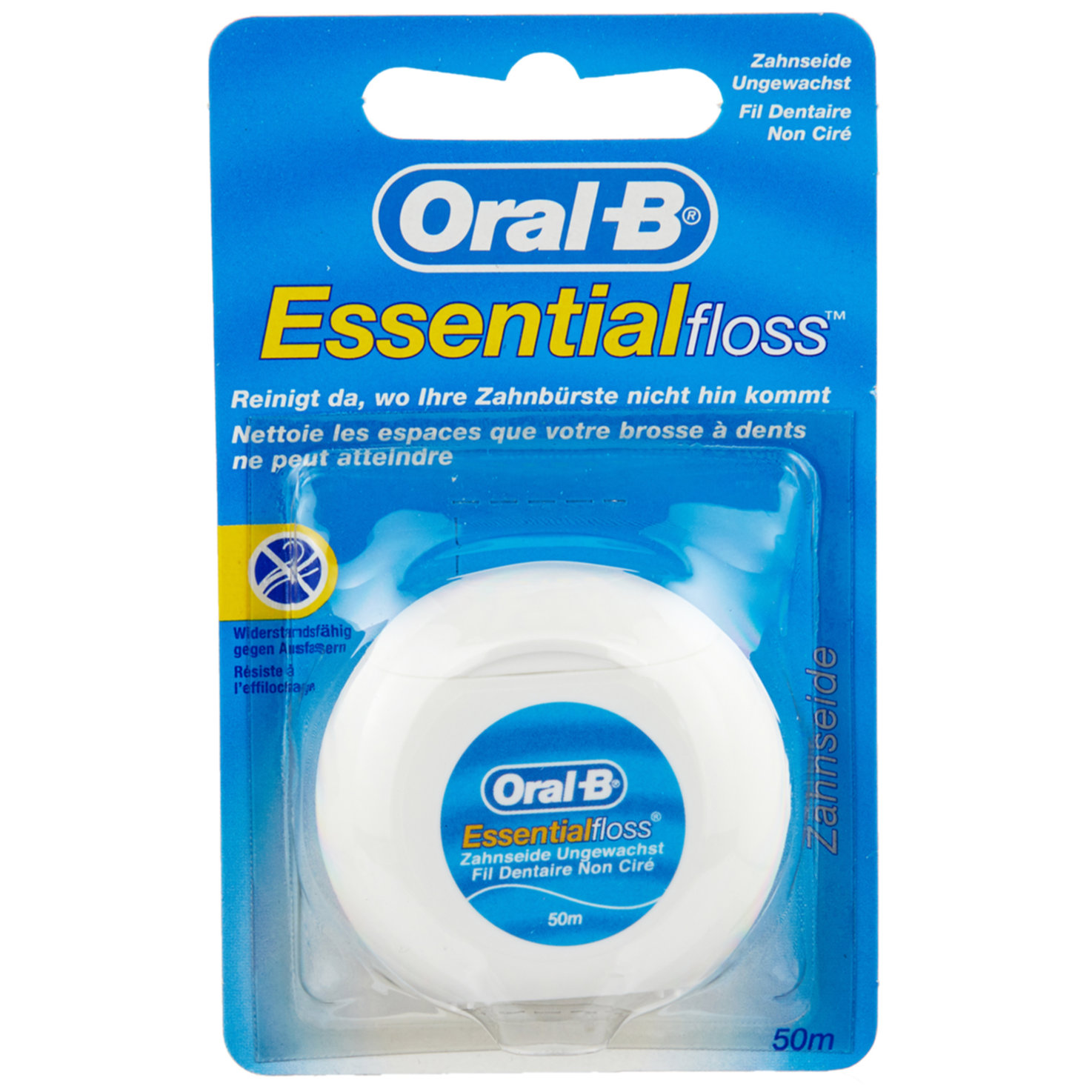 Oral-B Zahnseide Essential Floss ungewachst 50m