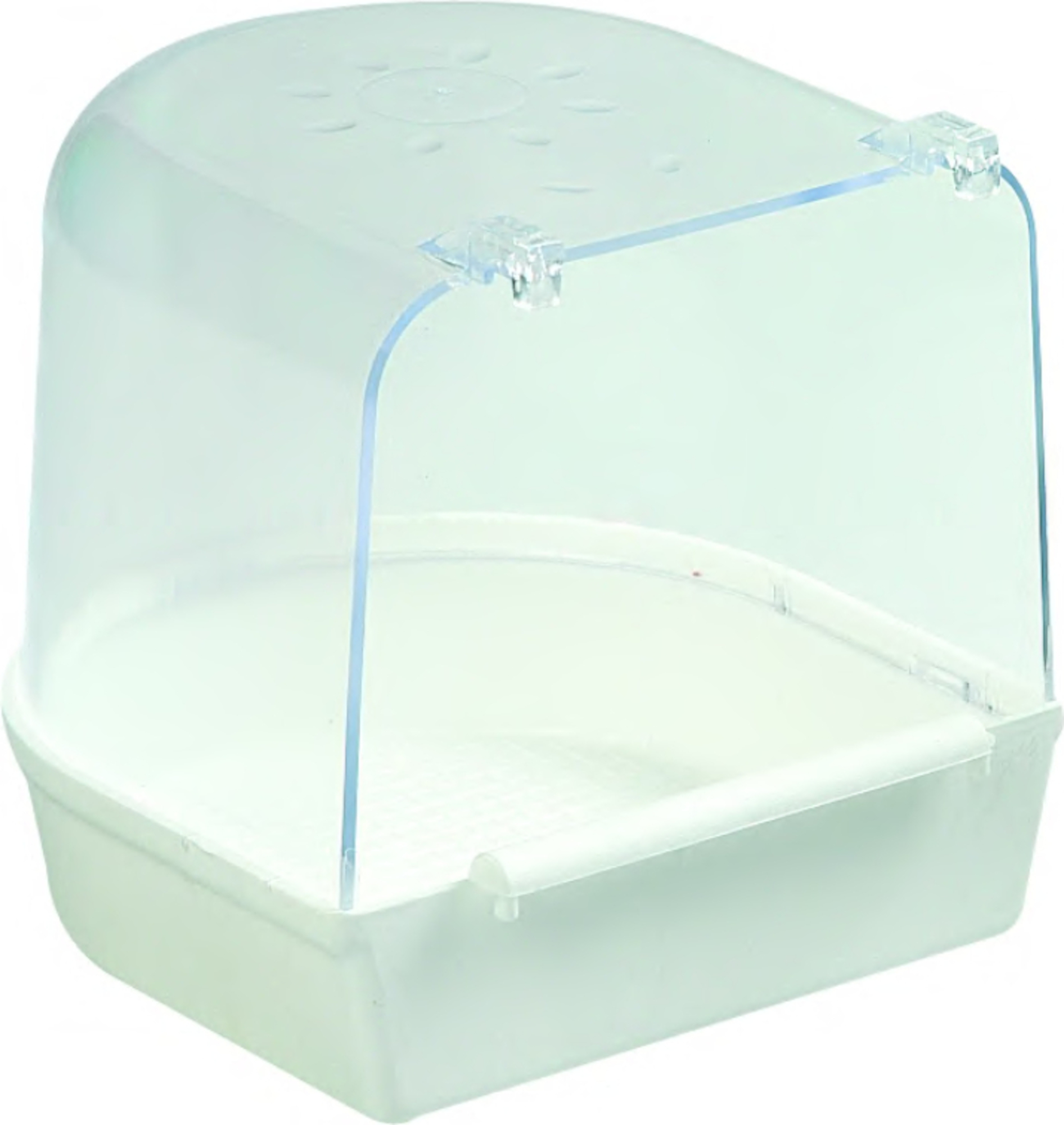 Flamingo f-100176 - Maison de Bain pour Petits Oiseaux avec Ouverture Plate