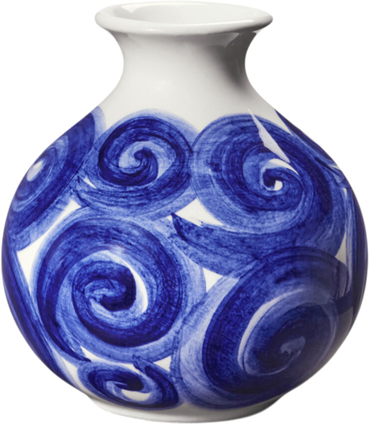 Kähler Tulle Vase H10. 5 cm blå Blå