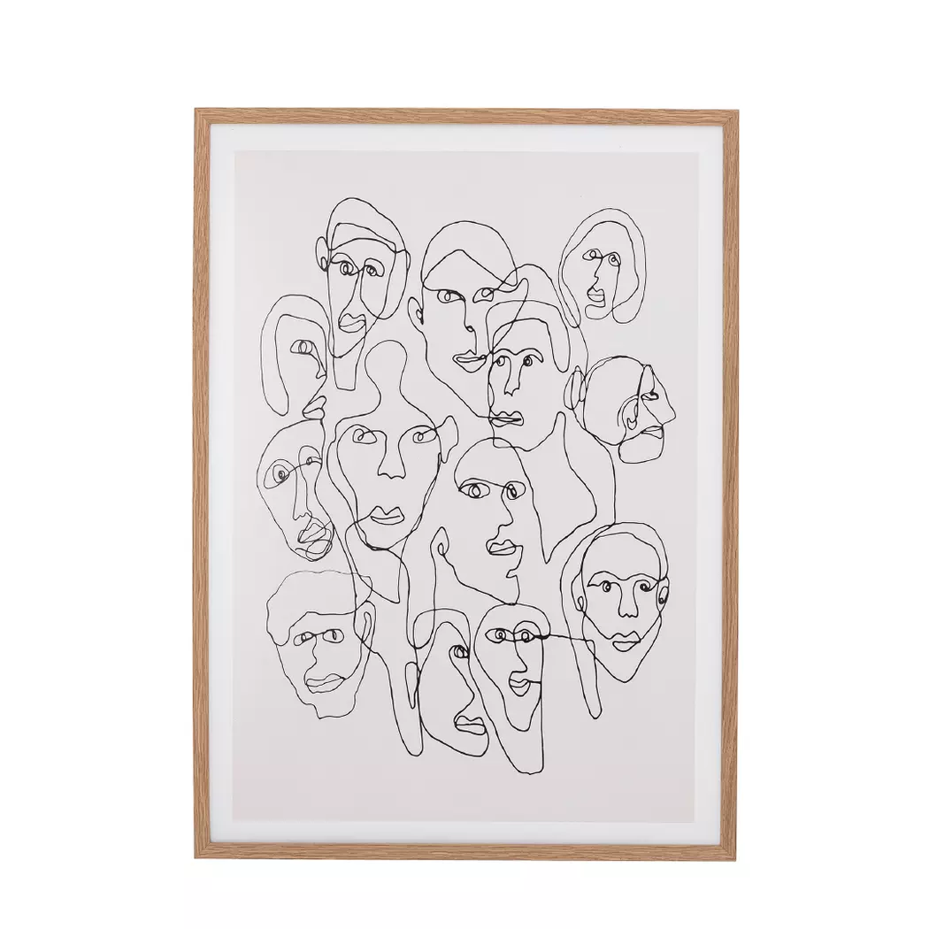 Wandbild 52 x 72 cm Chichi