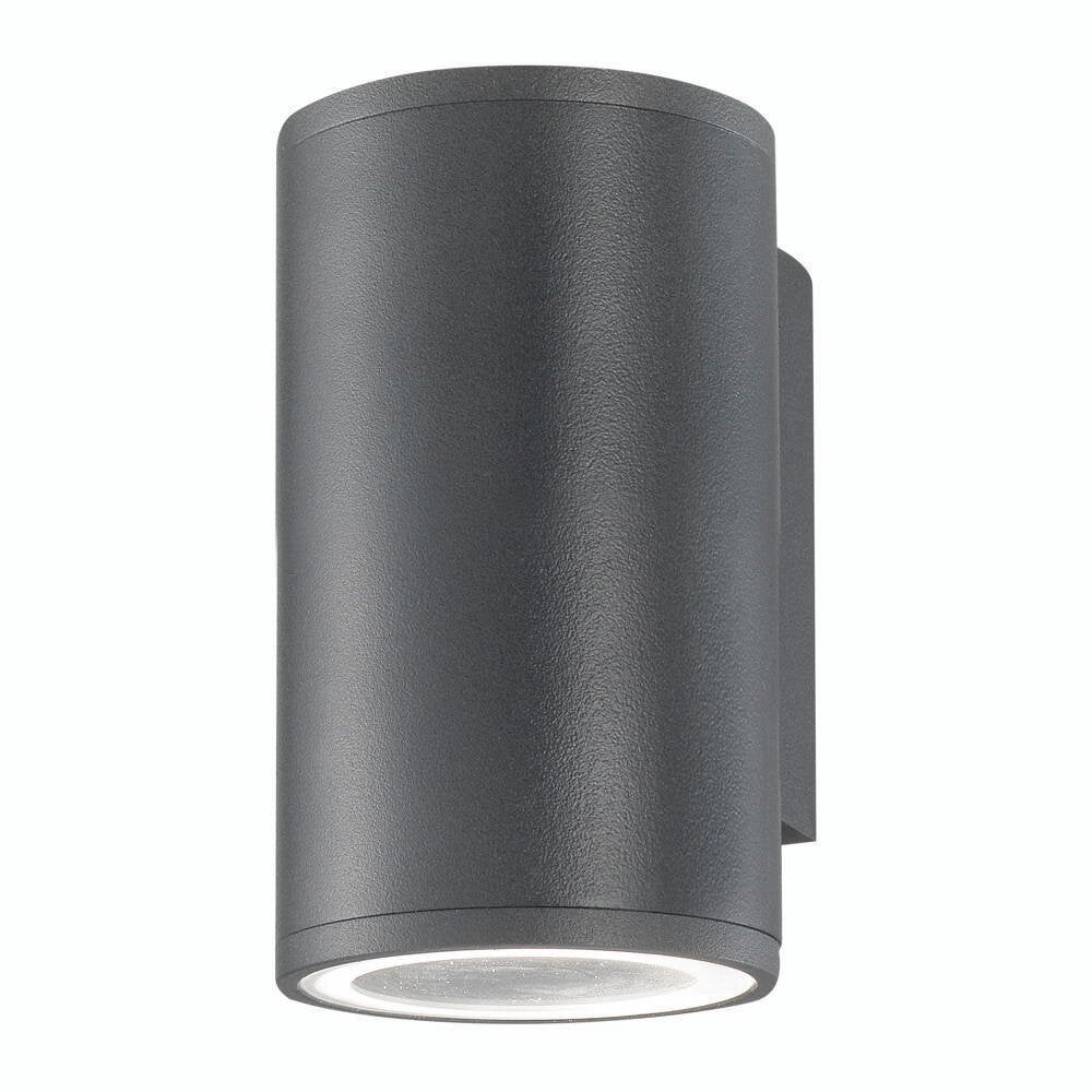 Nodus wandlamp in donkergrijs GU10 1-lichts IP54