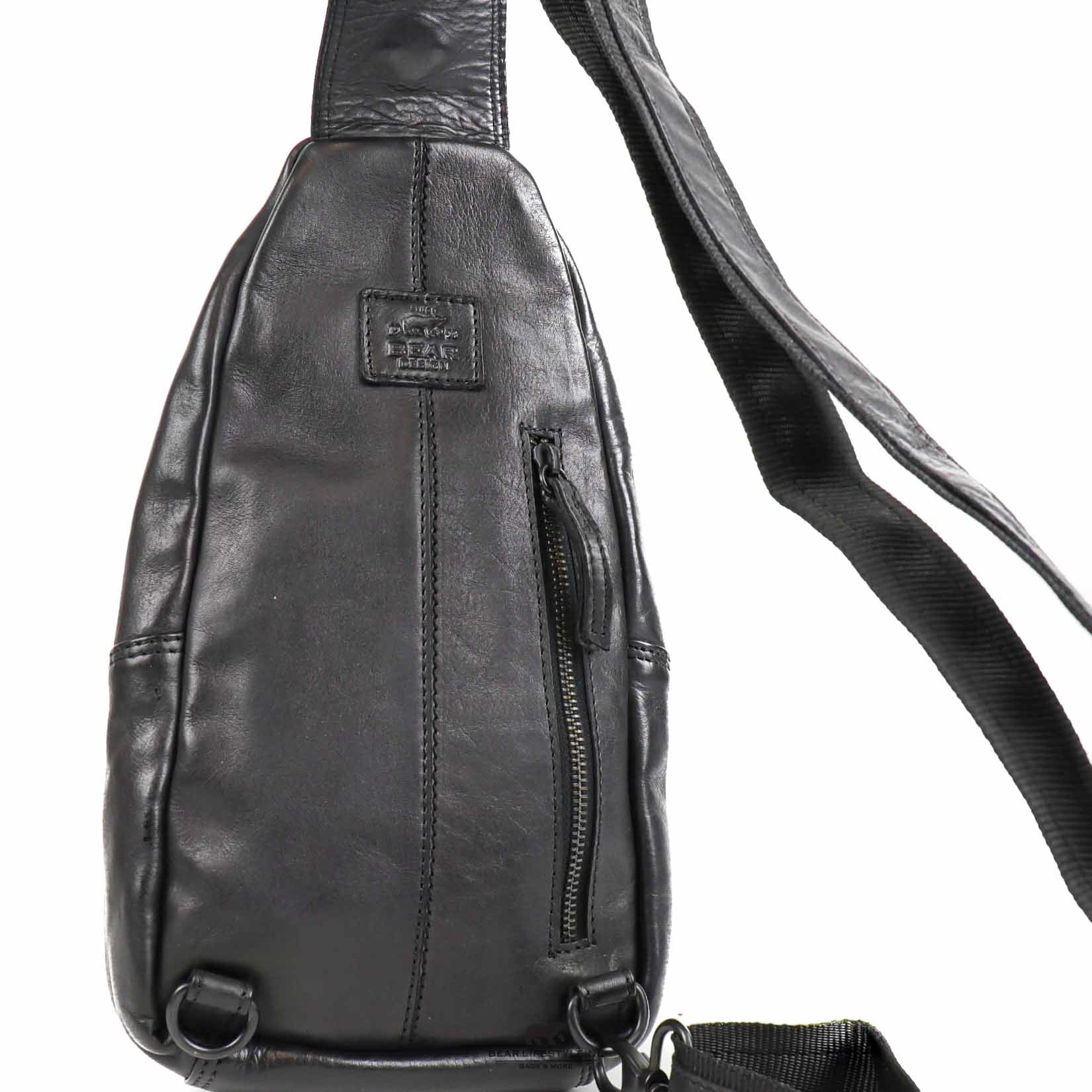 Crossbody tas 'Daley' zwart Zwart