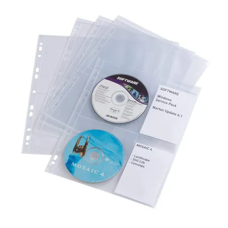 Durable CD-Hülle CD-DVD Cover Light M, transparent