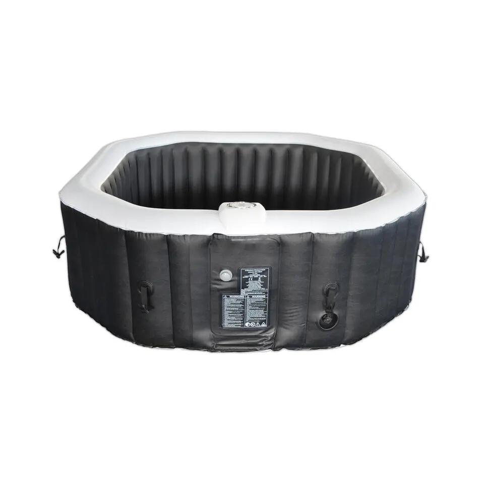 HOME DELUXE Opblaasbare Hottub Drop Zwart
