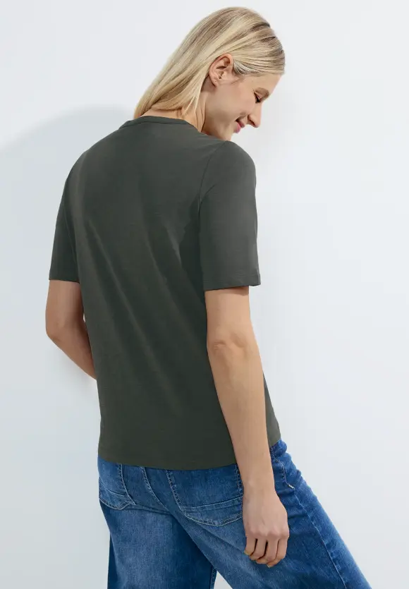 Basic T-Shirt - strong khaki