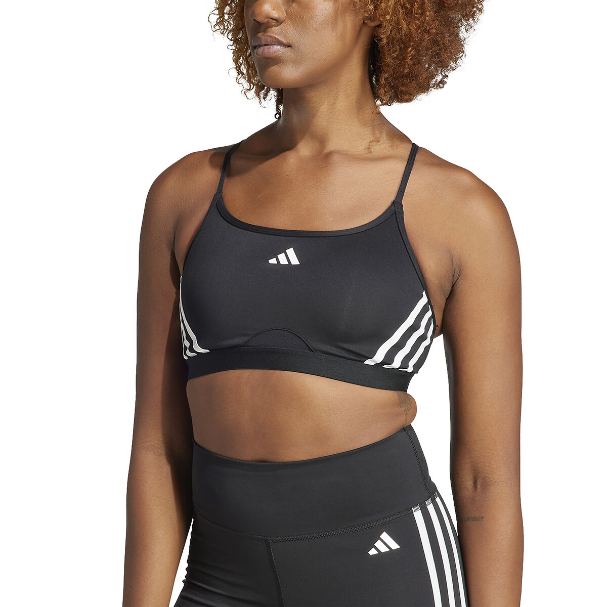 Sutiã esportivo adidas Performance, suporte leve