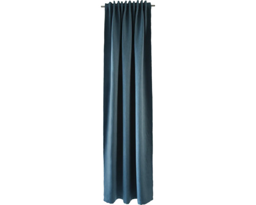 Thermisch gordijn met universele band Bergen petrol 140 x 245 cm