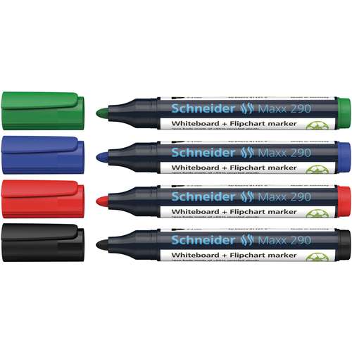 SCHNEIDER Maxx 290 Whiteboardmarker 4er-Set