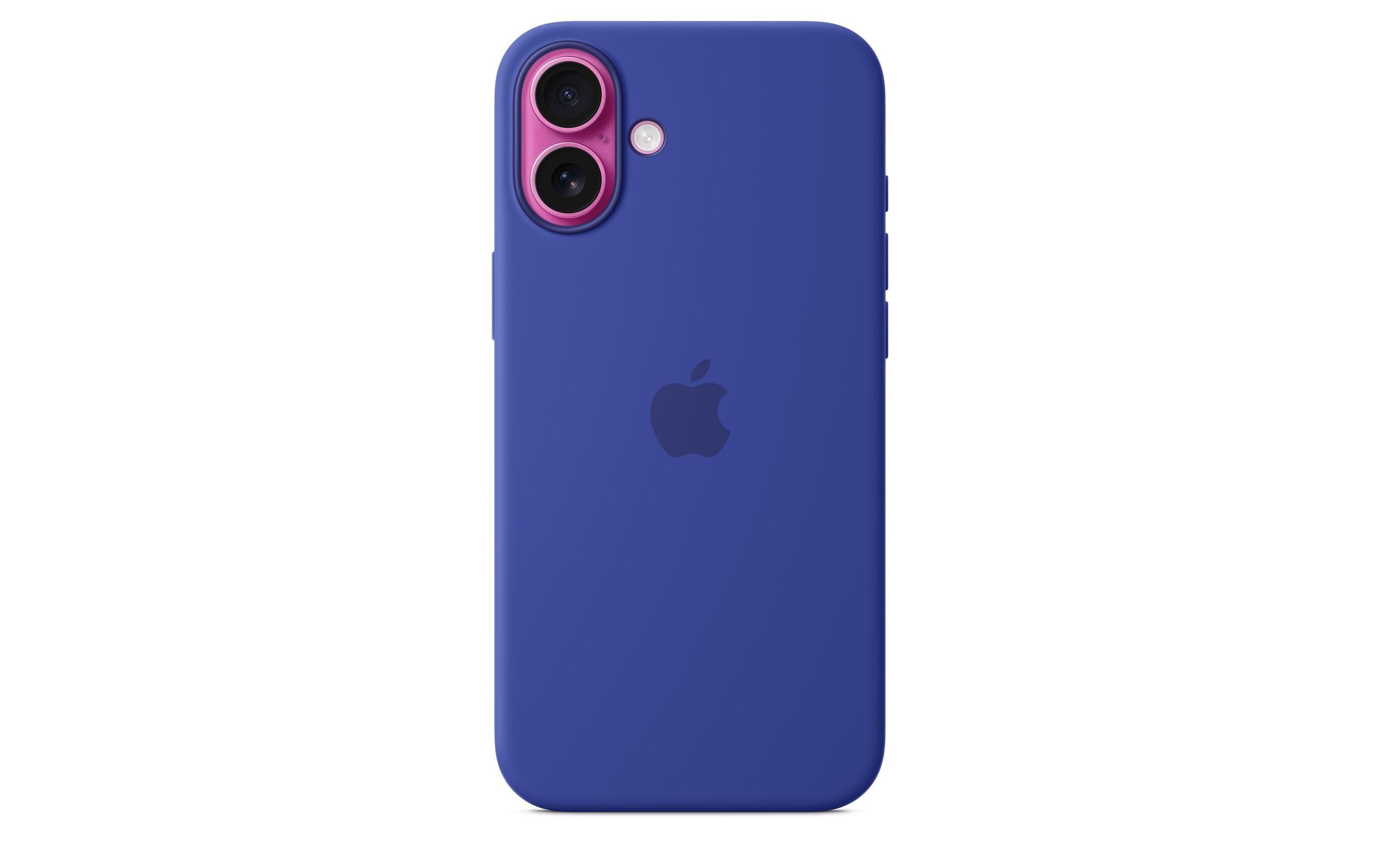 Silicone Case mit MagSafe iPhone 16 Plus UltramarinSilikon-Backcover mit «MagSafe» für das Apple iPhone 16 Plus