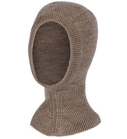Konges Sløjd Schlupfmütze - Wolle - 1-lagig - Soft Brown