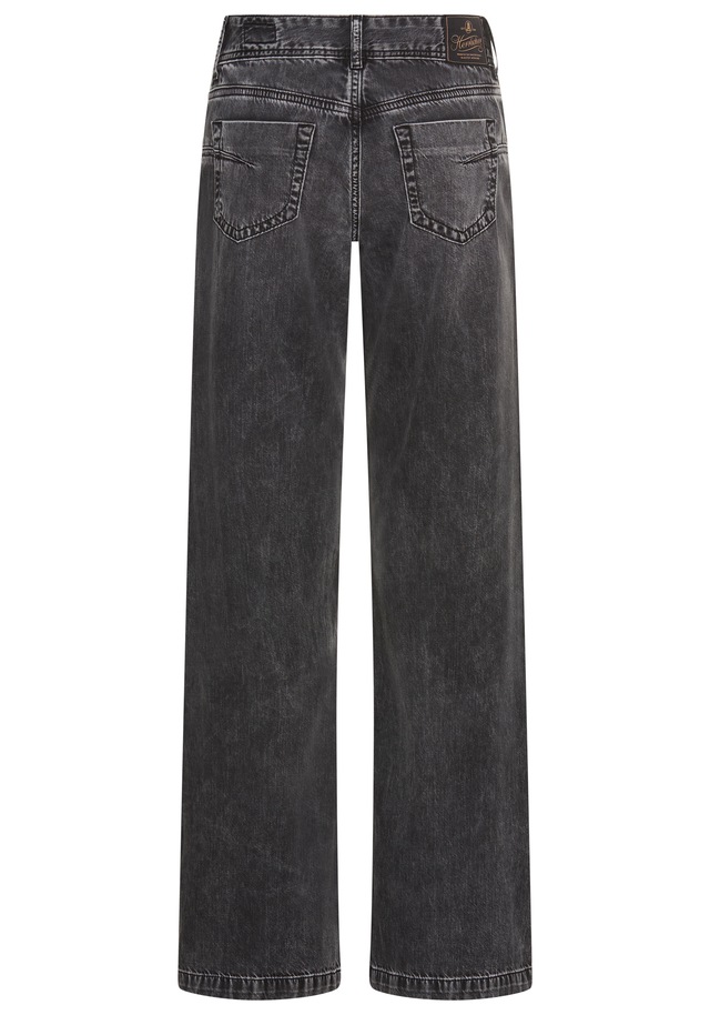 Herrlicher 5-Pocket-Jeans »Edna Denim Black«, mit ausgestelltem Bein