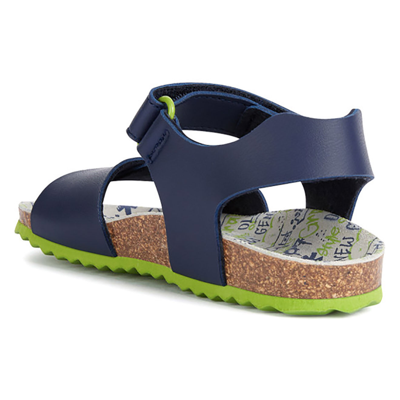 Geox Sandales Ghita bleu marine/citron