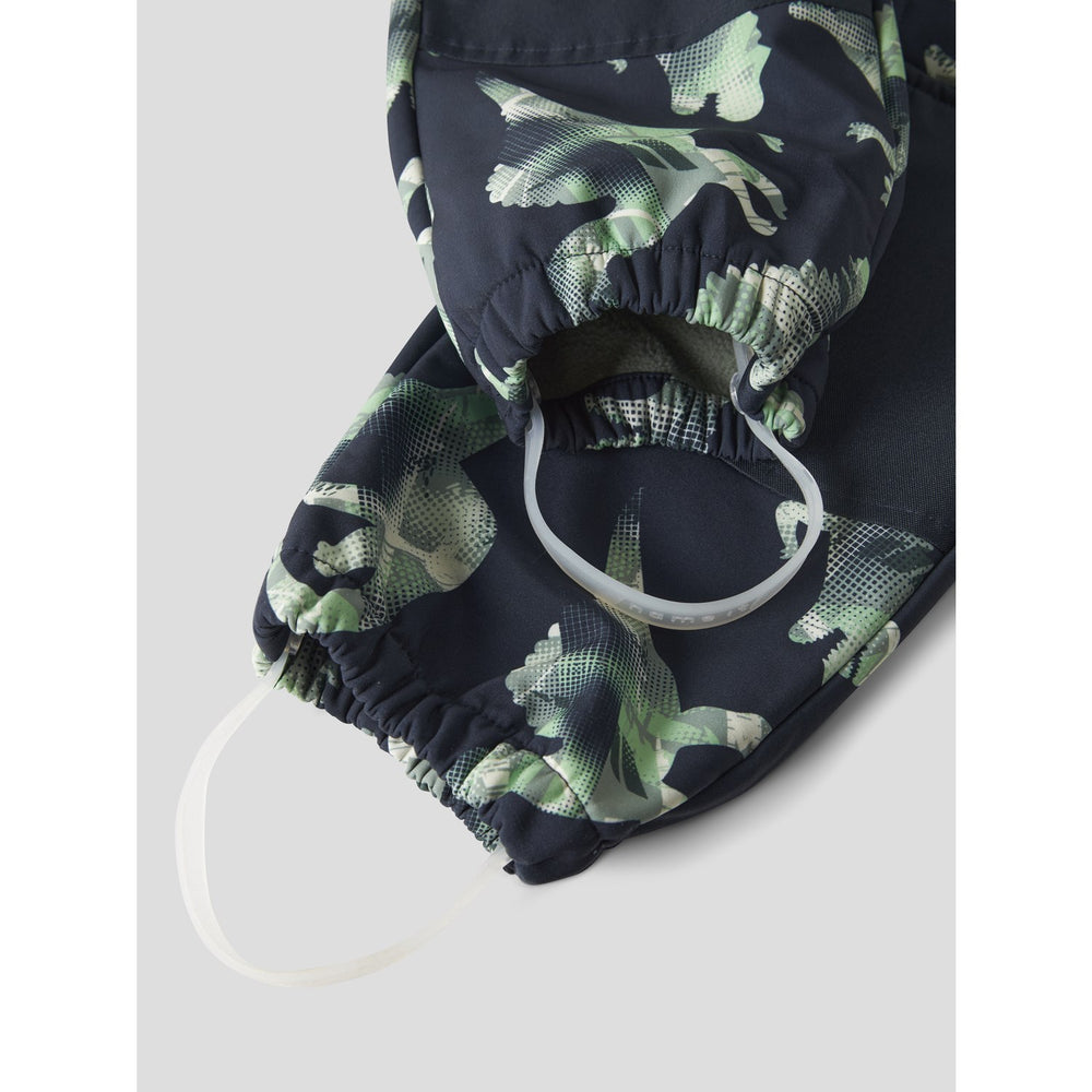 Køb Name It Dark Sapphire Graphic Dino Nmmalfa08 Softshell Dragt Aop 1Fo Noos