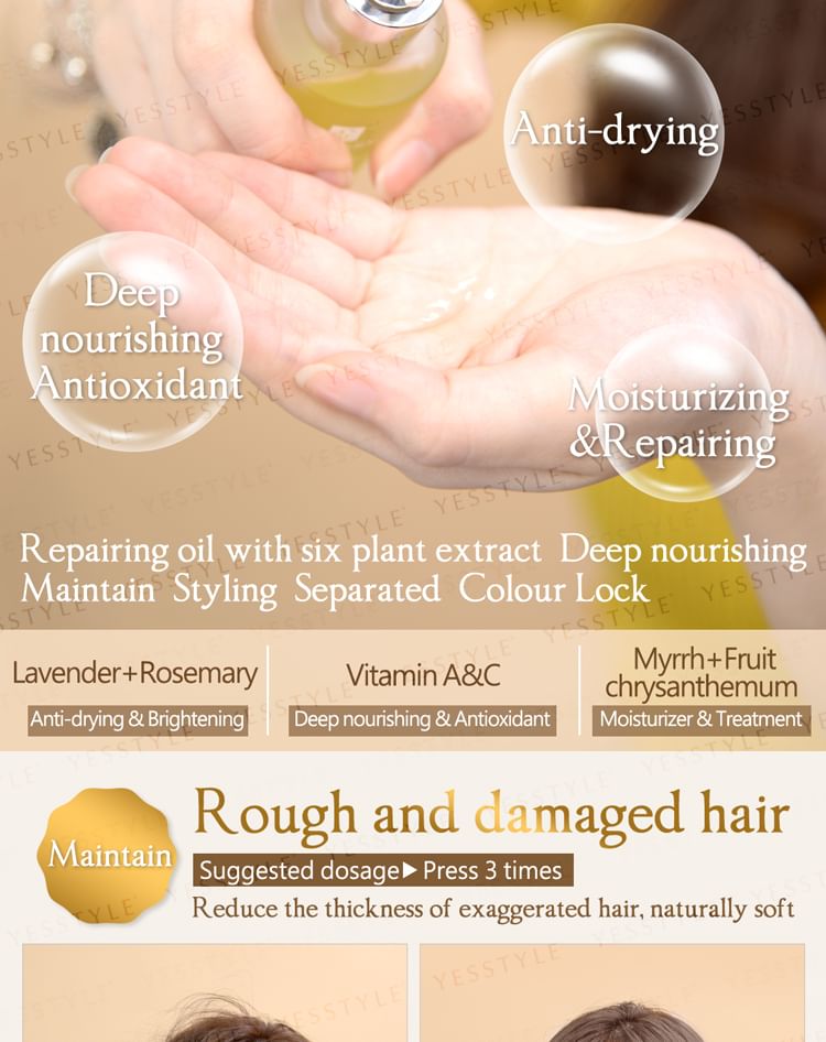EILEEN GRACE - Gouden herstellende haarolie