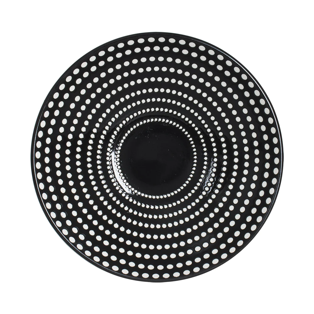 Assiette creuse Galaxy pois 19 cm (lot de 6) Table passion