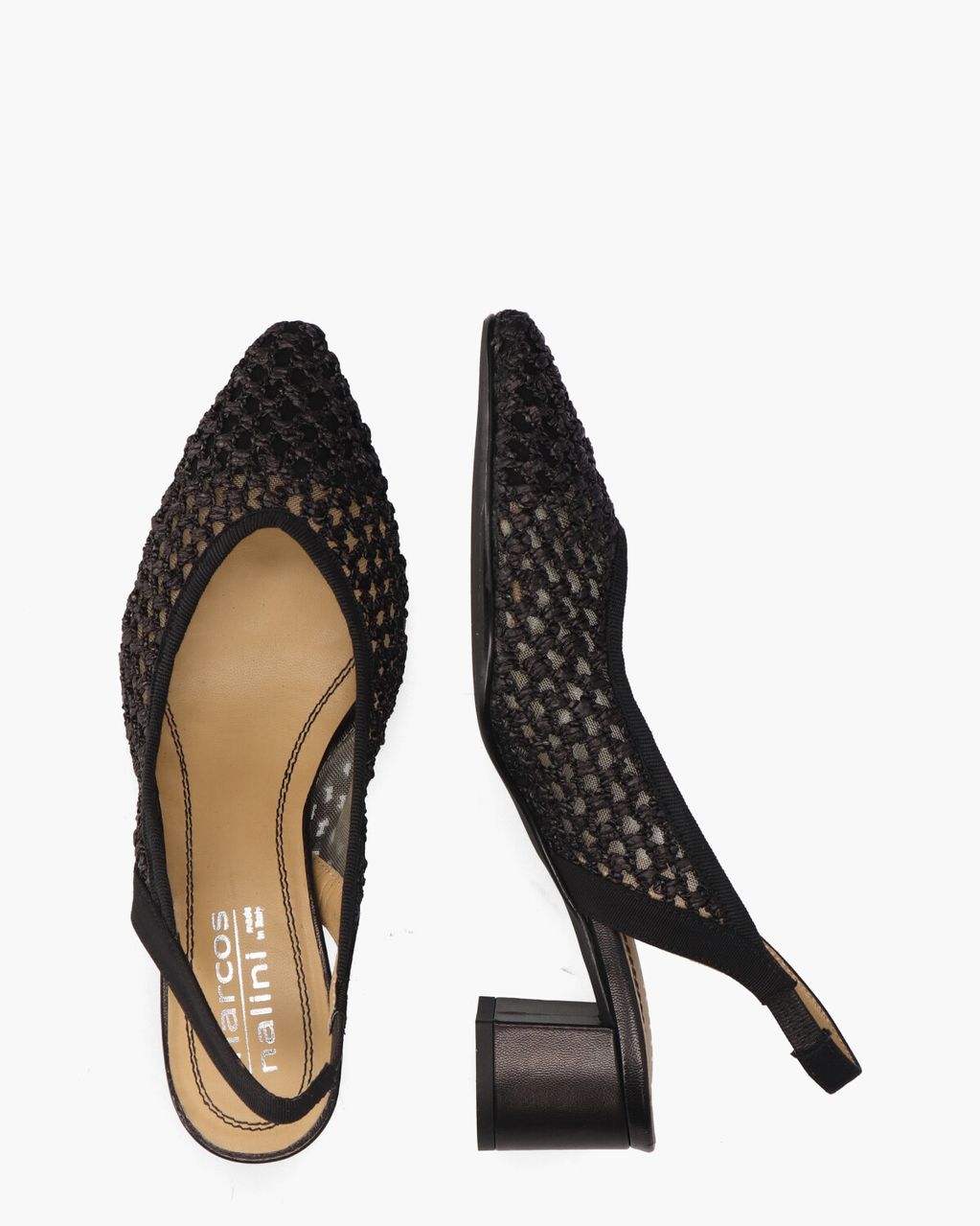 Nalini 24E049A Zwart Dames Slingbackpumps